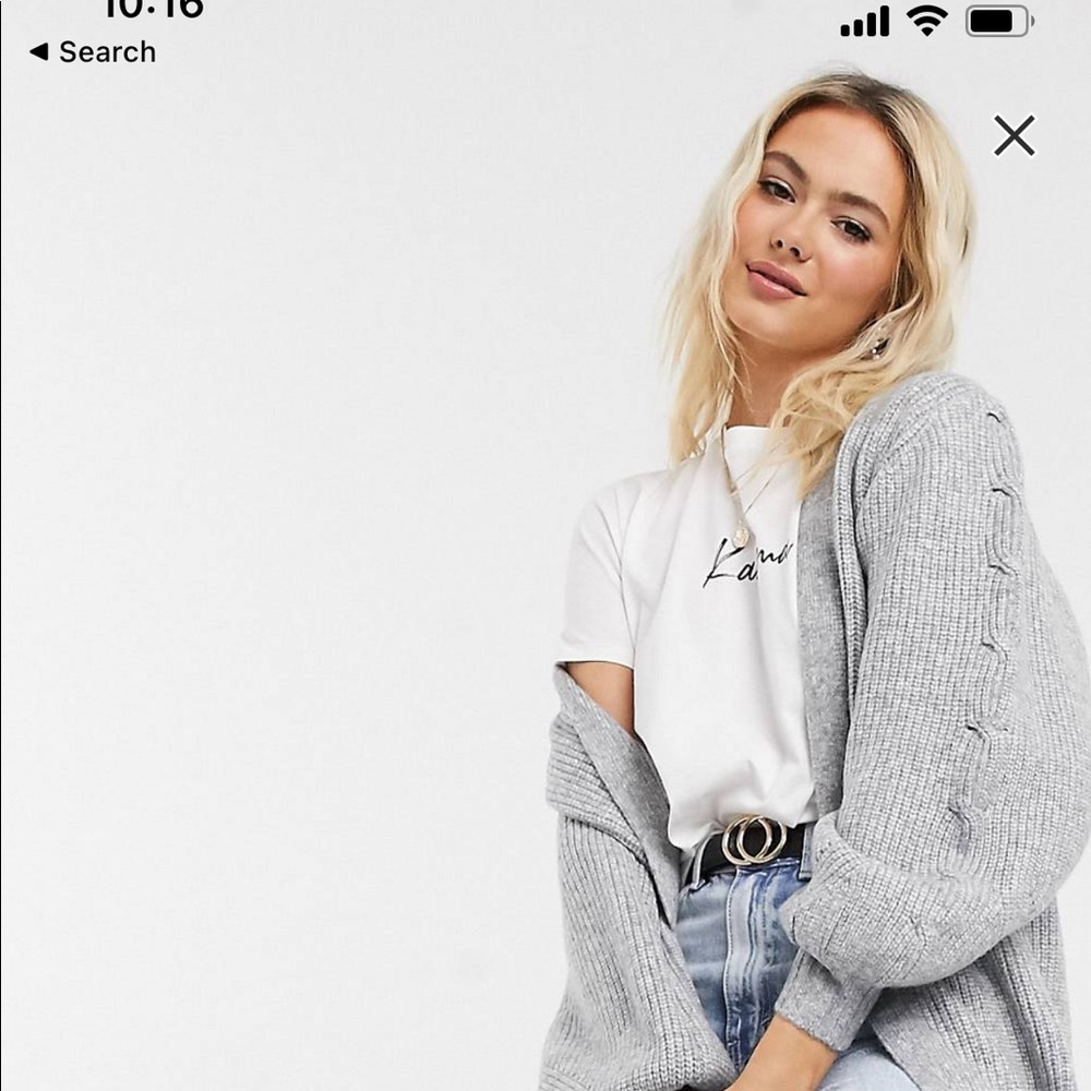 Maxi cardigan from ASOS